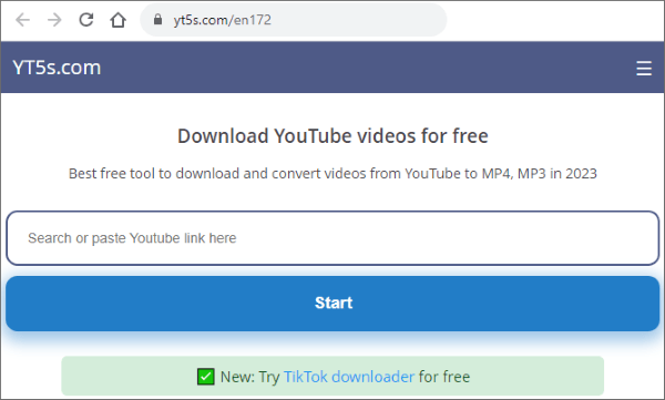 how to download a youtube video without premium via yt5s