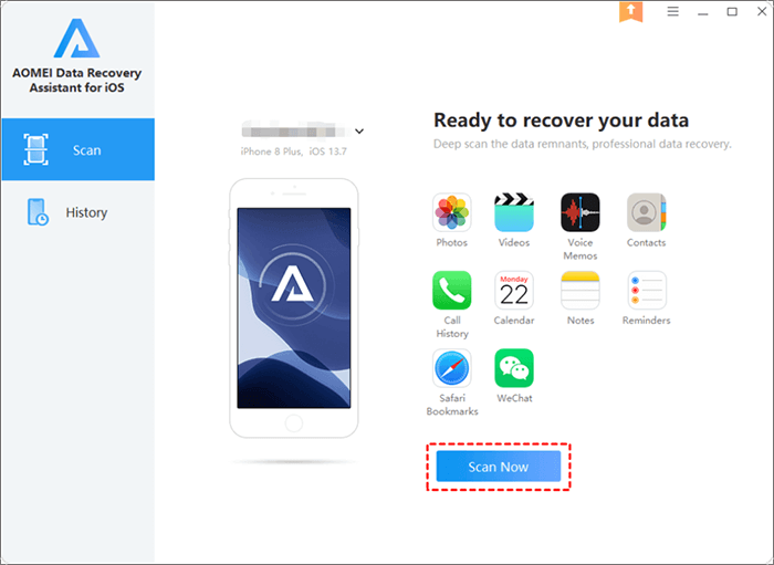 aomei iphone data recovery