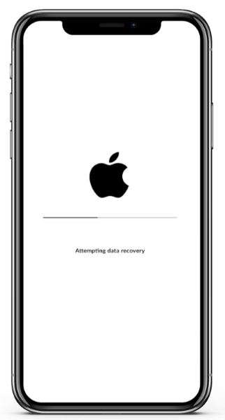 attempting data recovery iphone