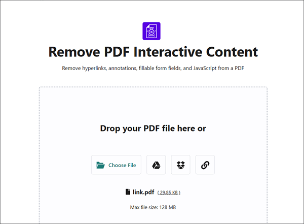 upload the pdf files