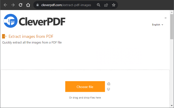 how to extract photos from pdf mac with cleverpdf
