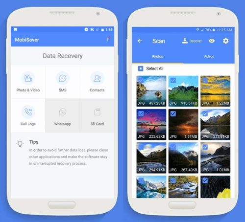 easeus - a free deleted photo recovery app for android