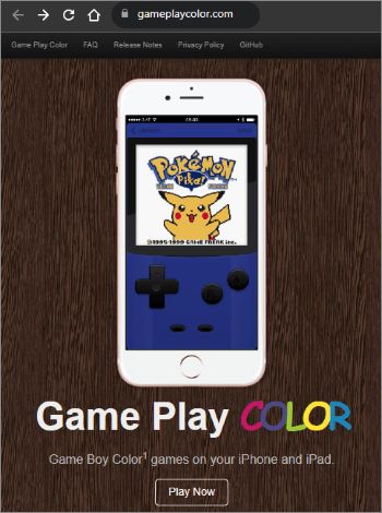 how to play pokemon red on iphone with game play color
