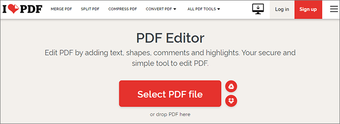 drop pdf