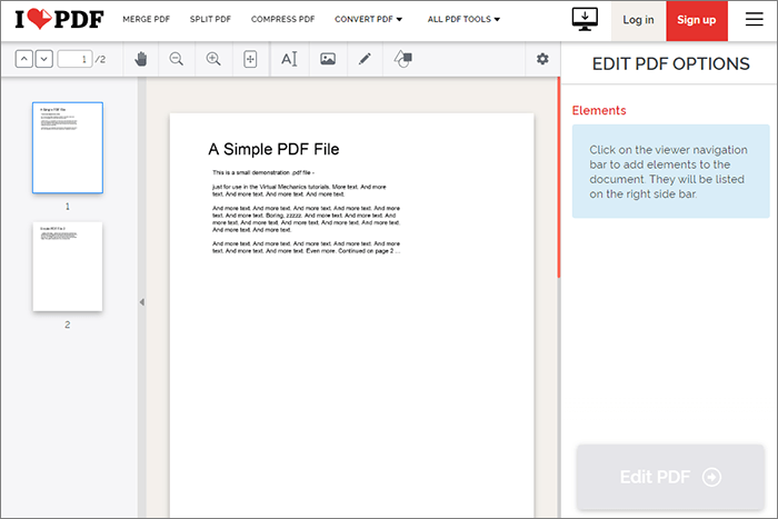  edit a pdf online