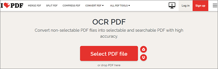 tap select pdf file