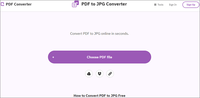 tap choose pdf file