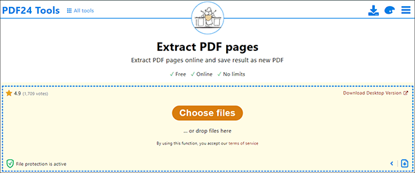 choose pdf files