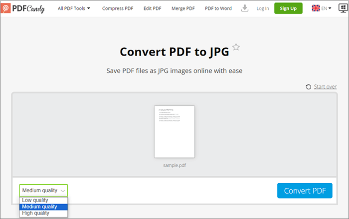 convert pdf to jpg