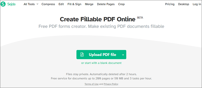 how to make a pdf form fillable
