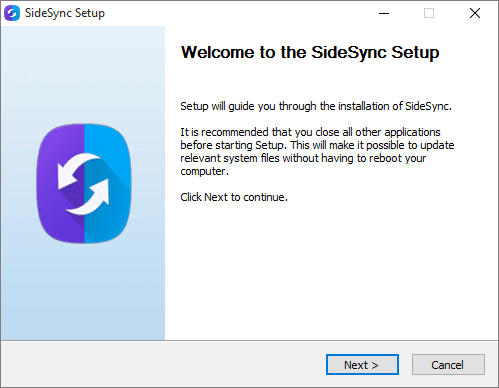 install sidesync