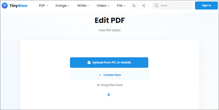 upload pdf documents