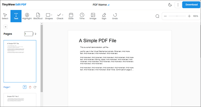 edit pdf documents free