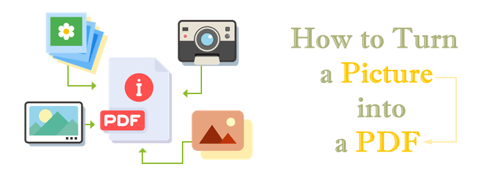 how to turn a picture into a pdf
