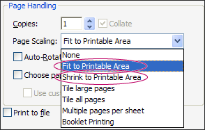 enlarge pdf automatically via adobe