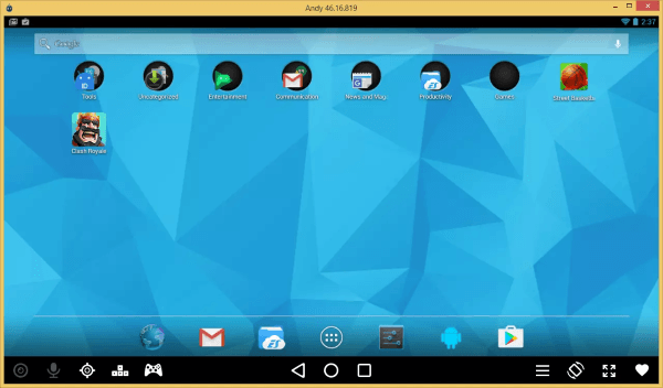 android emulator on pc, andy os