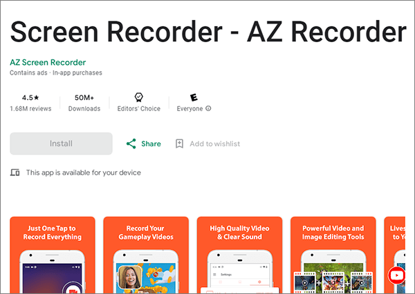 best screen recorder for android