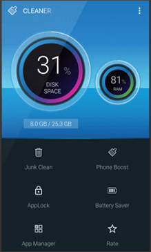 free phone cleaning app for android