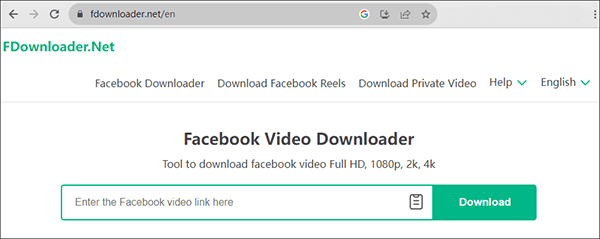 download live video from facebook via fdownloader