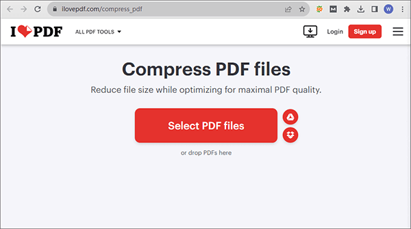Love discount pdf compress