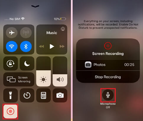 how to save tiktok videos to camera roll using the screen recorder feature