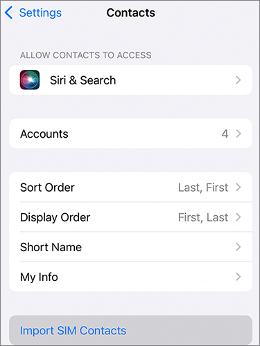 transfer contacts from android to iphone