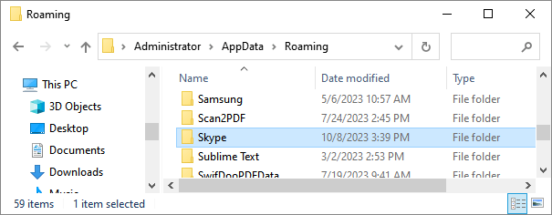 how to view removed skype messages