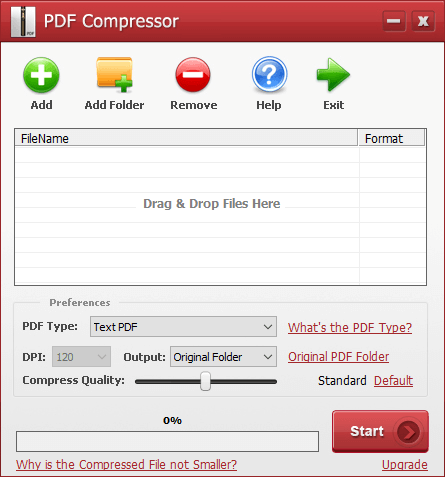 how to change file size of pdf with pdf compressor