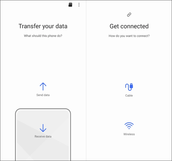 copy android to android with smart switch