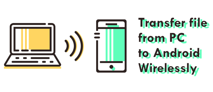 transfer files from pc to android wirelessly