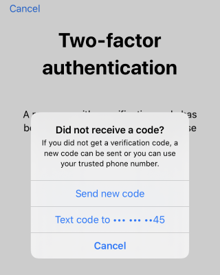 two factor authentication