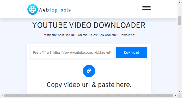 best website video downloader, webtoptools.com
