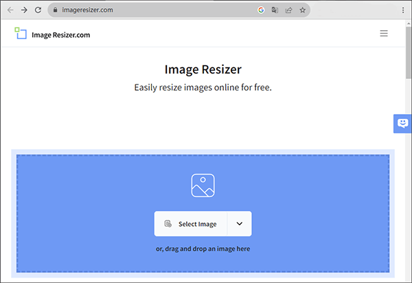 reduce image size in kb via image resizer
