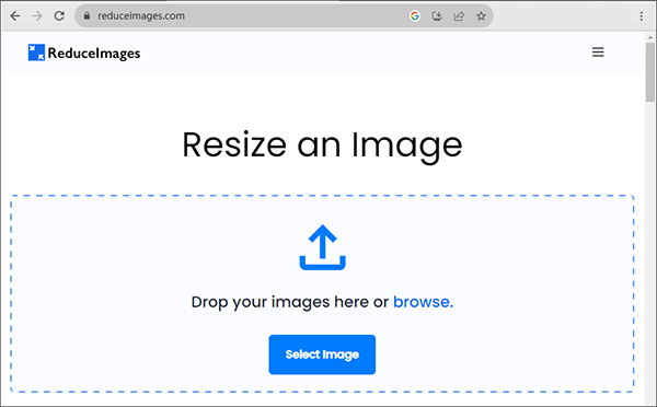 upload the image you want to optimize