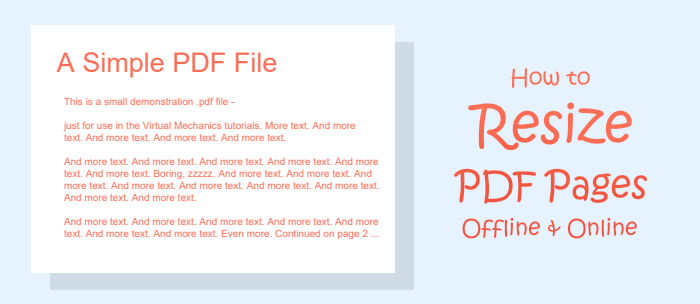 resize pdf