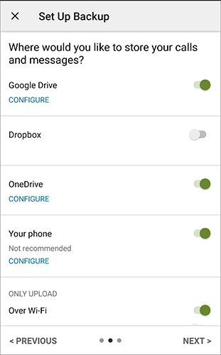 determine the storage location 