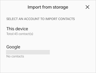 import most of my contacts disappeared from android