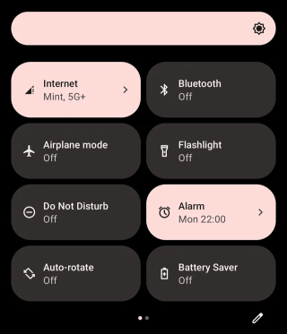 google pixel fast menu