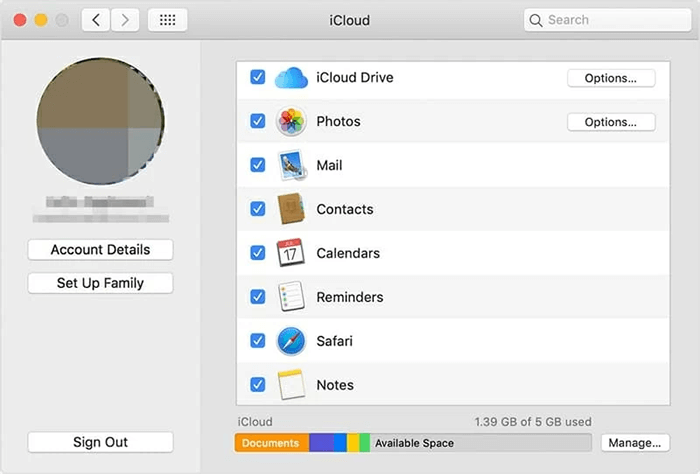 icloud on mac