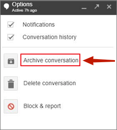 how to retrieve google chat history