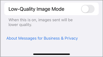 how do you send full resolution photos on imessage on iphone