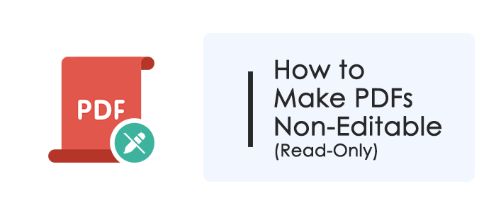 how to make pdf non editable