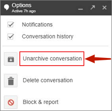 how to retrieve deleted google chat history