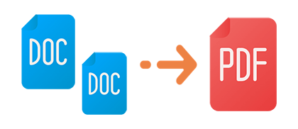 how to make multiple docs into one pdf