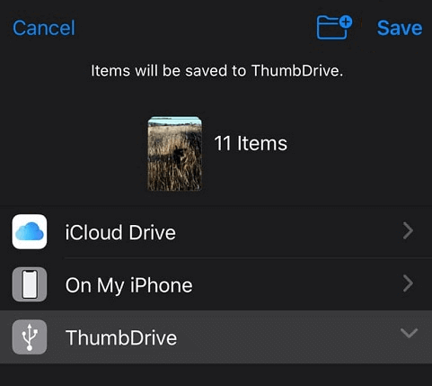 how do i backup my ipad directly to an external hard drive