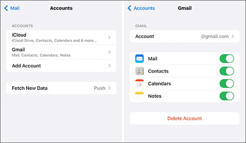 how to retrieve deleted phone numbers on iphone without computer with gmail