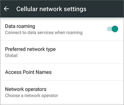 why does my phone say i am not registered on a network