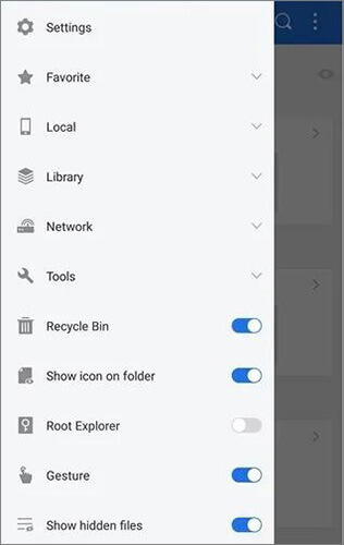how to show hidden pictures on android