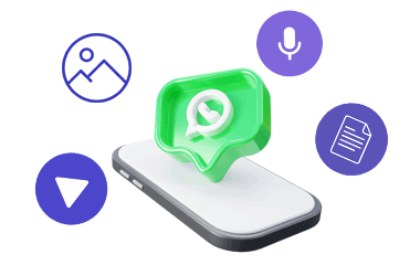 view and access WhatsApp data on PC