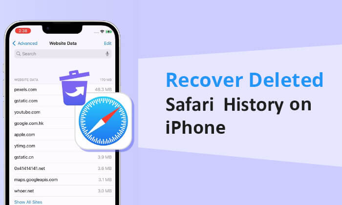iphone'da silinen safari geçmişini kurtar